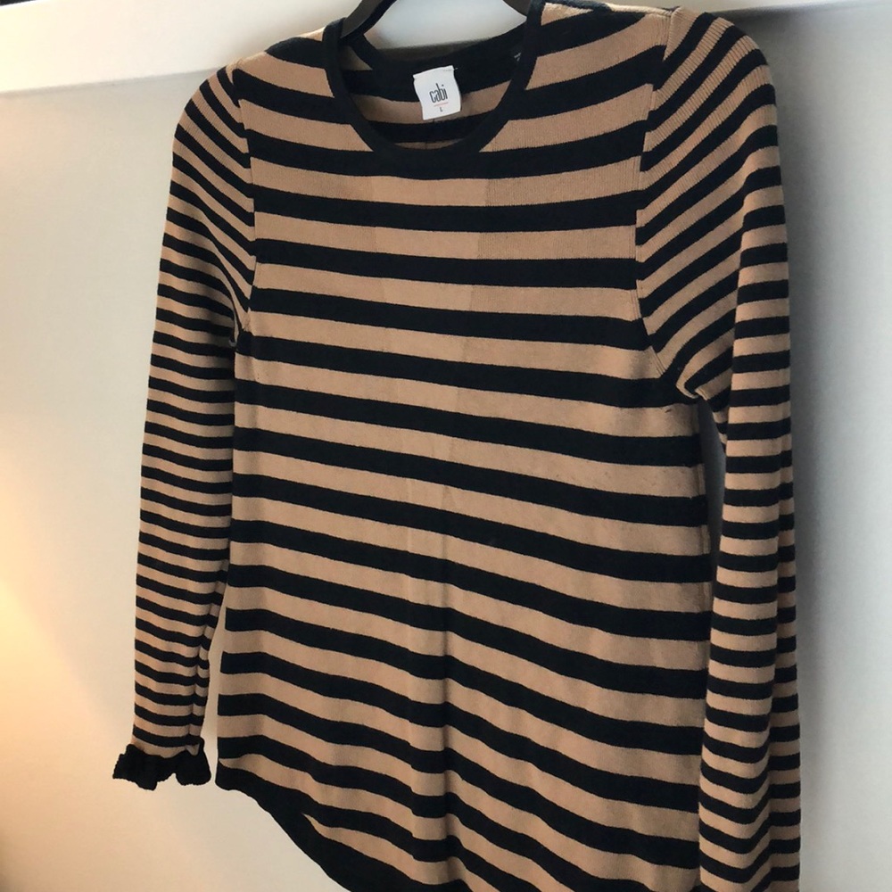Cabi Earn Your Stripes 3480 rugby top thumb holes